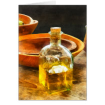 Decanter of Oil cards