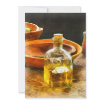 Decanter of Oil invitations