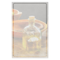 Decanter of Oil Customized Stationery