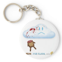 Decapitated Bear and Cloud keychains