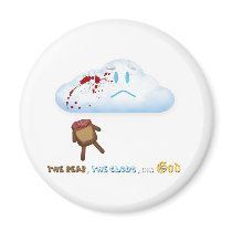 Decapitated Bear and Cloud magnets