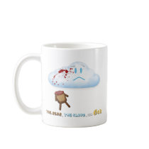 Decapitated Bear and Cloud mugs