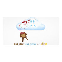 Decapitated Bear and Cloud photo cards