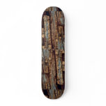 Decaying wood, Lake St. Peter, Ontario, Canada Skate Board Deck