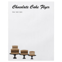 Decdant Chocolate Cake flyers by trennea Decdant Chocolate Cake flyers