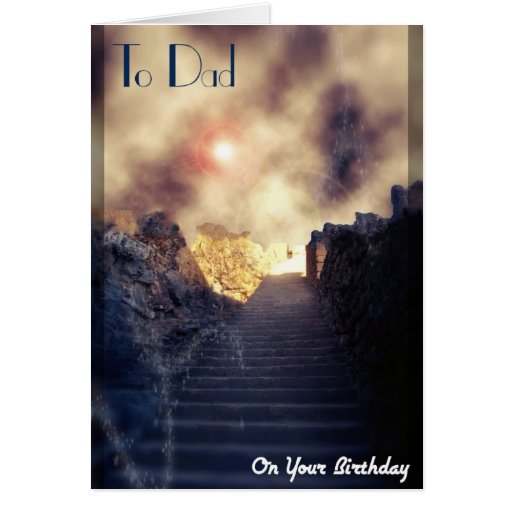 Deceased Dad Father Birthday Greeting Card Zazzle