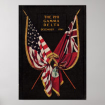 December, 1941 Magazine Cover Posters