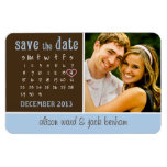 December 2013 Calendar "Save the Date" Flexible Magnets