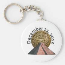 December 21, 2012 Mayan Calendar Key Chain