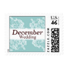 postcard - Blue and White month postage is perfect for any wedding occasion! Be sure to check out our other wedding postage stamps available! 
                 Each Wedding Month has the same selection of postage. If you would like something custom made or if you want any postage changed in some way, let me know! 