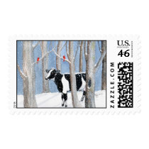 December Cow Stamps
