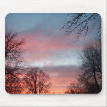 December Evening Sky mousepads by grannyjune December Evening Sky mousepads