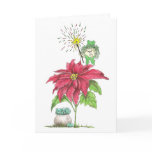 December Fairy Birthday Greeting Cards