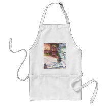 December... Home for the Holidays aprons by thethinkingsquare December... Home for the Holidays aprons