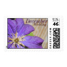 postcard - Purple flower postage is perfect for any wedding occasion! Be sure to check out our other wedding postage stamps available!

                 Each Wedding Month has the same selection of postage. If you would like something custom made or if you want any postage changed in some way, let me know! 