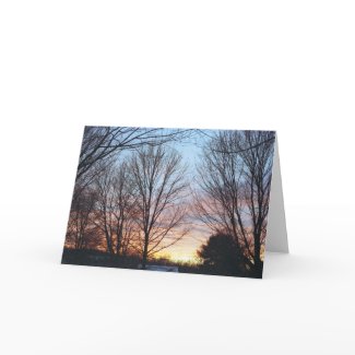 December Sky Card card