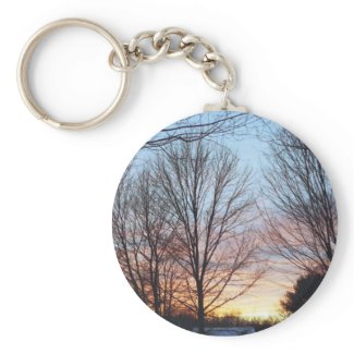December Sky Keychain keychain