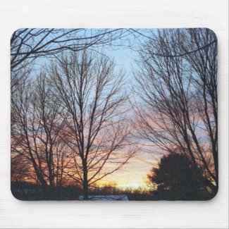 December Sky Mousepad mousepad