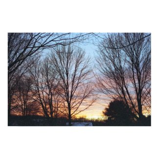 December Sky Poster print