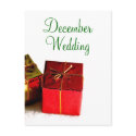 December Wedding Announcement Postcard by WeddingCentre December Wedding Announcement Postcard