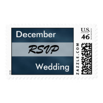 December Wedding Colors postage