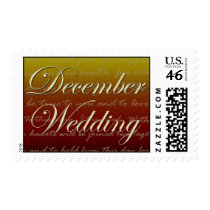 December Wedding Love postage by aslentz December Wedding Love postage