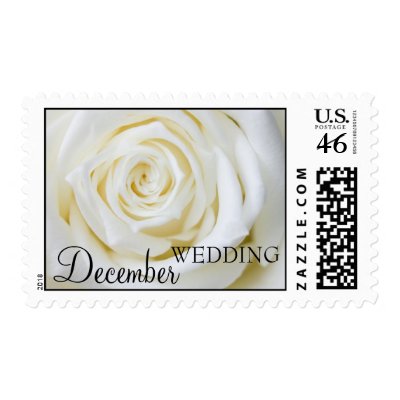 December Wedding Postage postage