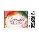 December Wedding Postage postage