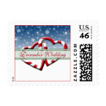 December Wedding Postage