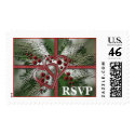 December Wedding Postage Stamp stamp