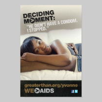 Deciding Moment: Yvonne Poster posters
