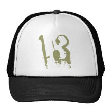 décimotercero Cumpleaños Gorros Bordados