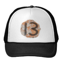 Décimotercero regalos de cumpleaños de la pintada gorra
