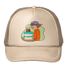 Décimotercero regalos de cumpleaños de los muchach gorro