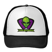Décimotercero regalos de cumpleaños del extranjero gorro de camionero