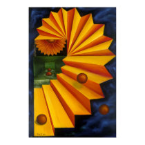Deciphering the Journey -print by Dinasoker Deciphering the Journey -print