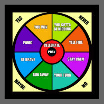 Decision Dart Board posters
