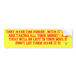 DECISION TIME IS COMMIN BUMPER STICKERS