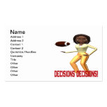 Decisions Decisions Business Cards