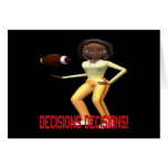 Decisions Decisions Greeting Cards
