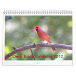 Deck Bird Calendar 2012
