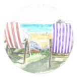 'Deck Chairs' Sticker