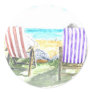 'Deck Chairs' Sticker