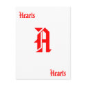 Deck of Cards Ace of Hearts postcards by maximus7 Deck of Cards Ace of Hearts postcards