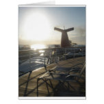 Deck of the Carnival Sensation Greeting Card