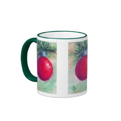 Deck the Halls ACEO Mug by bmthour