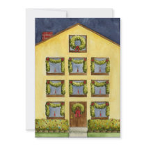 Deck The Halls Invitation