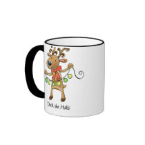 Deck the Halls mugs
