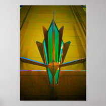 Decked Out In Deco (neon) Posters