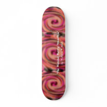 Decks 4 Chicks " The Blended Berry Smoothy" Skate Board